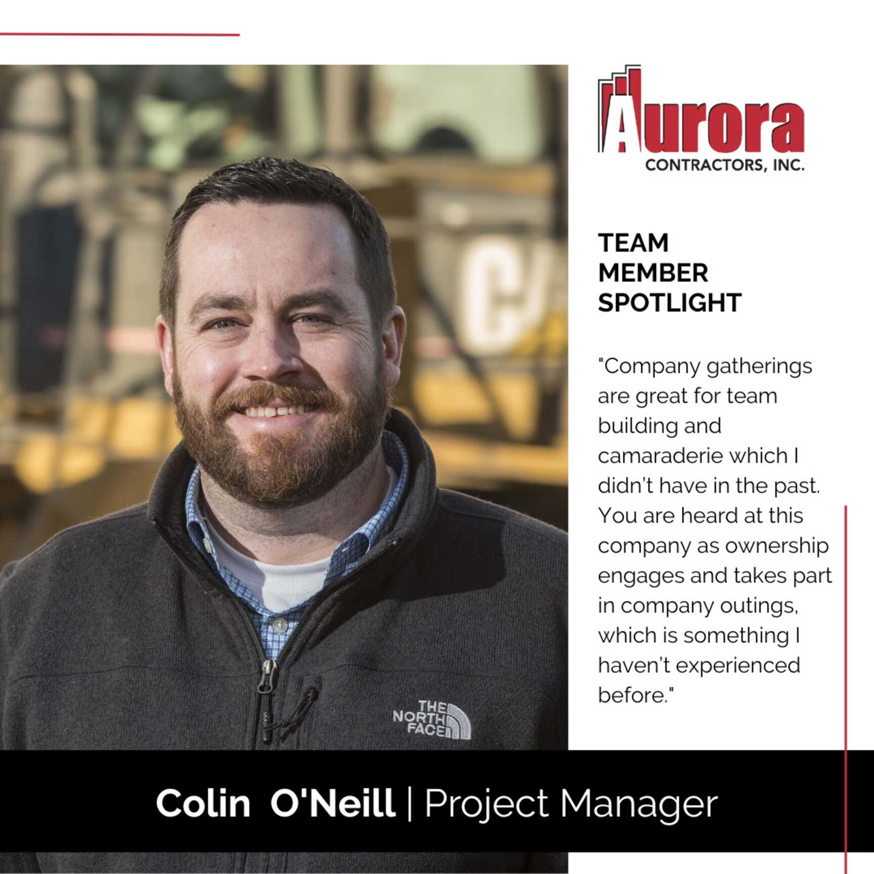 Team Member Spotlight: Colin O'Neill