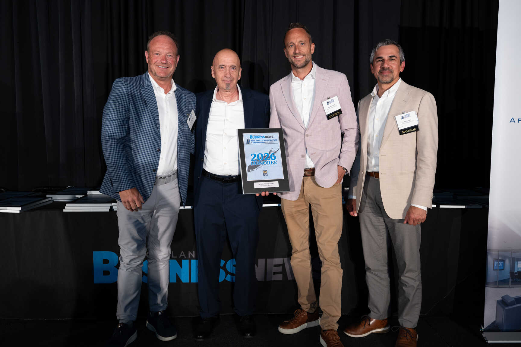 Aurora Contractors Accepts Five Awards, Including Top Construction Firm