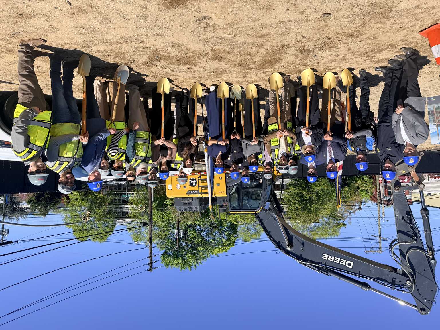 The Official Groundbreaking for the Port Washington Police Headquarters