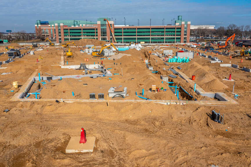 Belmont Park Retail Village - Construction