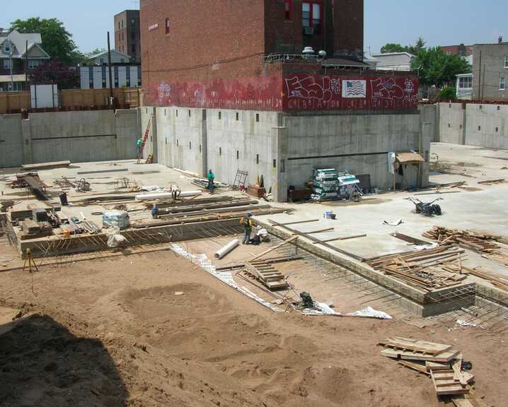 Kings Highway Office Building - Exterior photo of construction