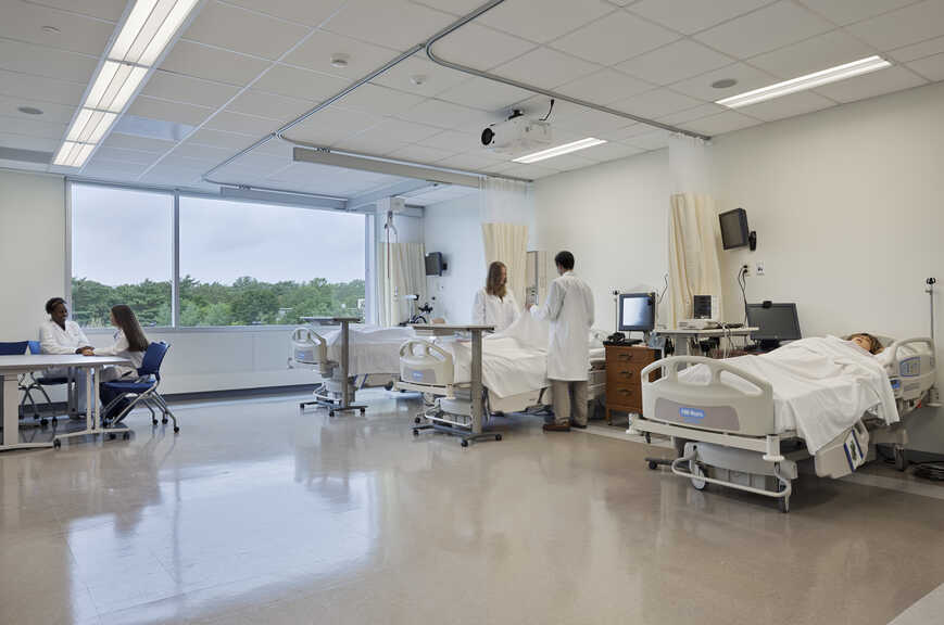 Nassau Community College Life Sciences Building - Interior photo of Beds