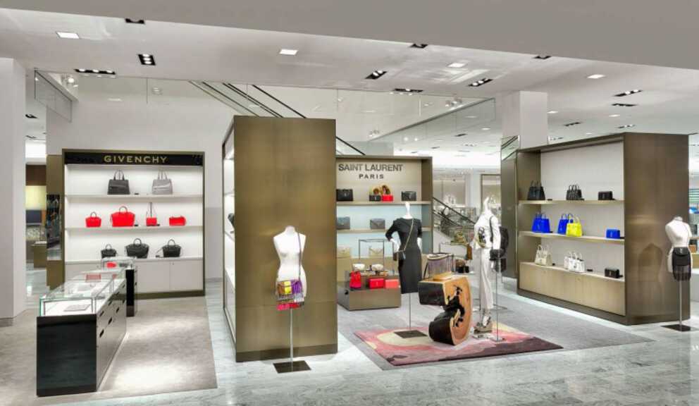 Neiman Marcus - Interior photo of bags display