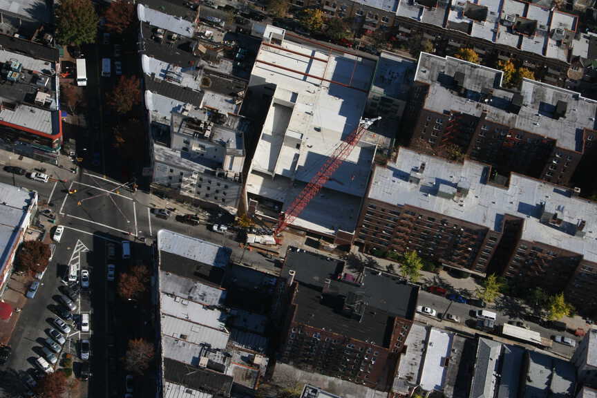 Parking Garages - Aerial photo of Kings Highway Office Parking Garage