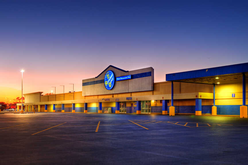 Restaurant Depot - Exterior photo of night