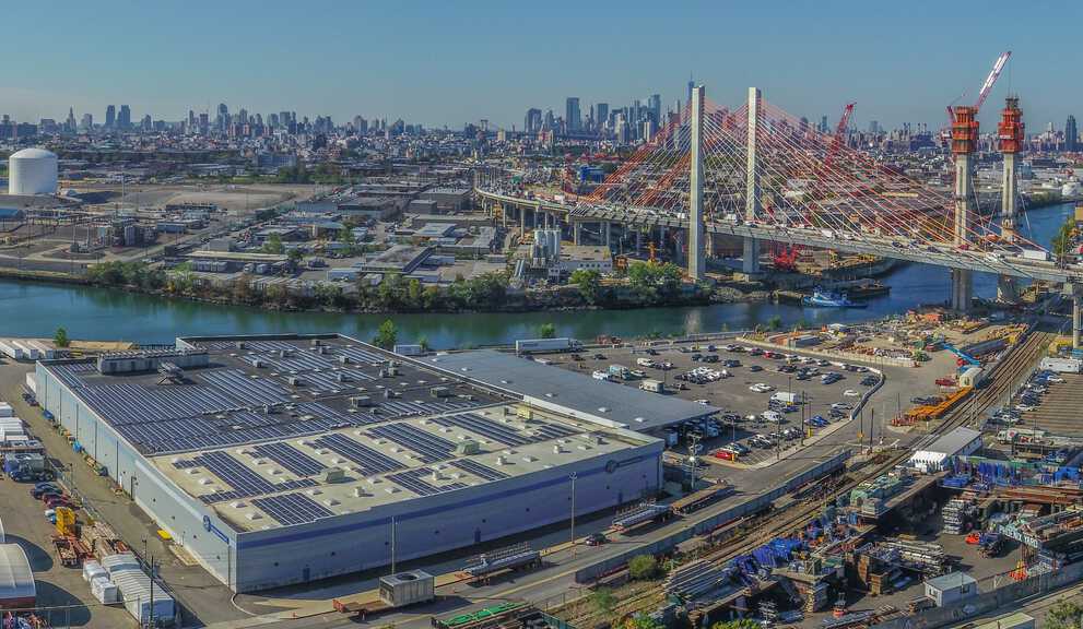 Restaurant Depot - Exterior photo of building with skyline