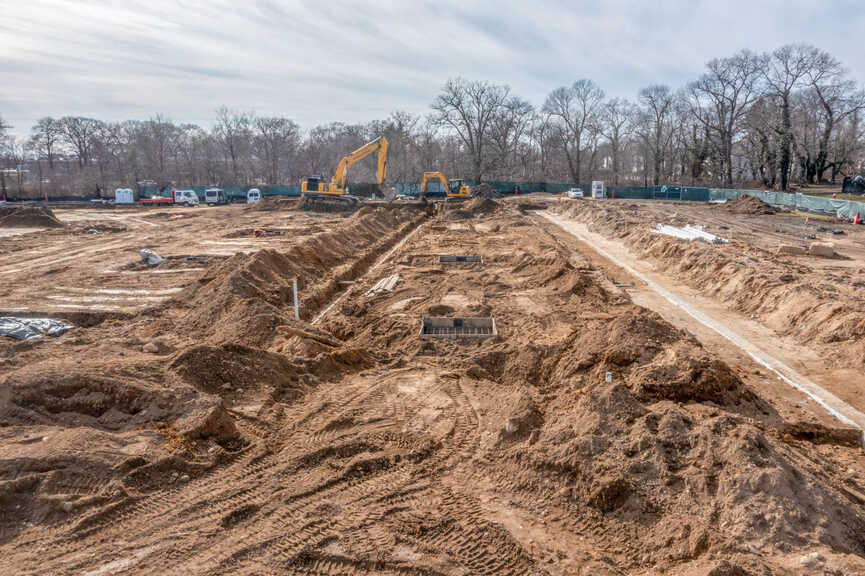 Rockefeller Group Crossways Logistics Center - Initial Construction