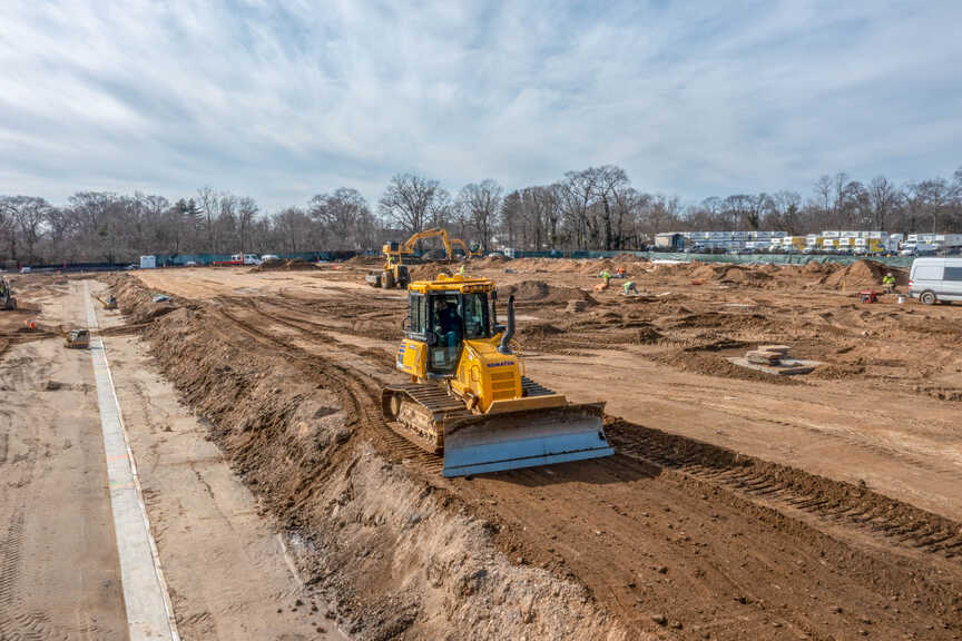 Rockefeller Group Crossways Logistics Center - Initial Construction