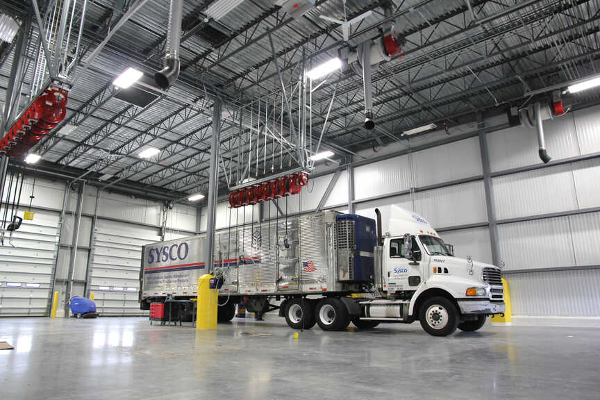 Sysco - Interior photo of Truck