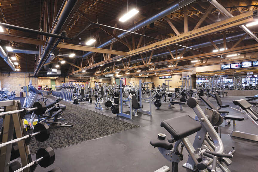 Xsport Fitness - Interior photo of massequip